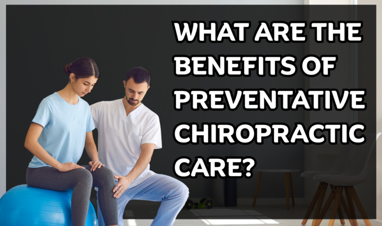 Preventative chiropractic care in Oceanside