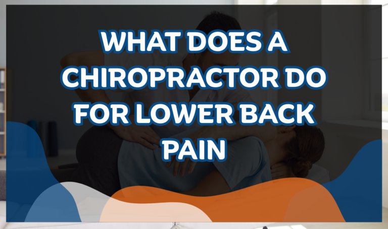 how chiropractic care helps back pain