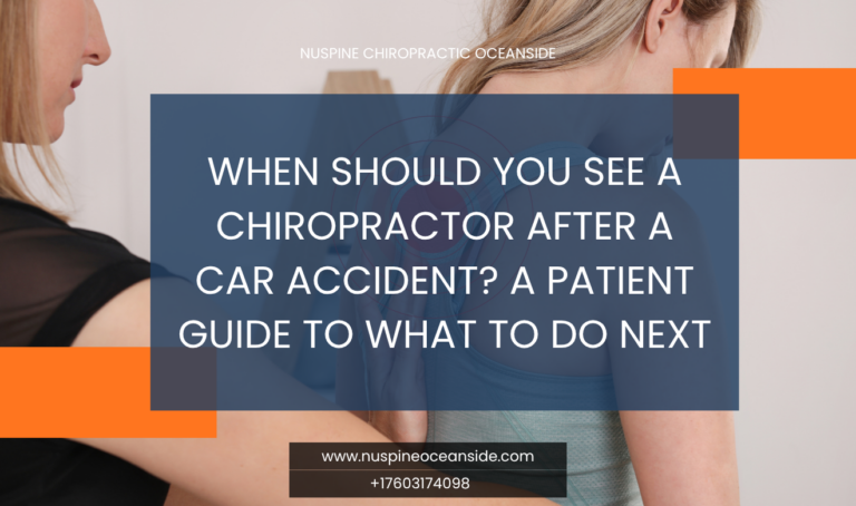 patient guide to chiropractic after car accident