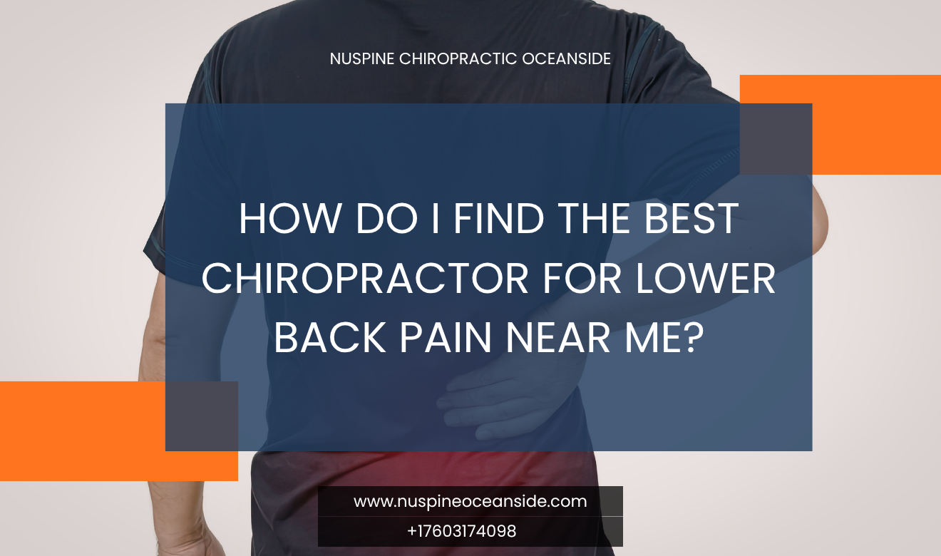 chiropractor for lower back pain near me